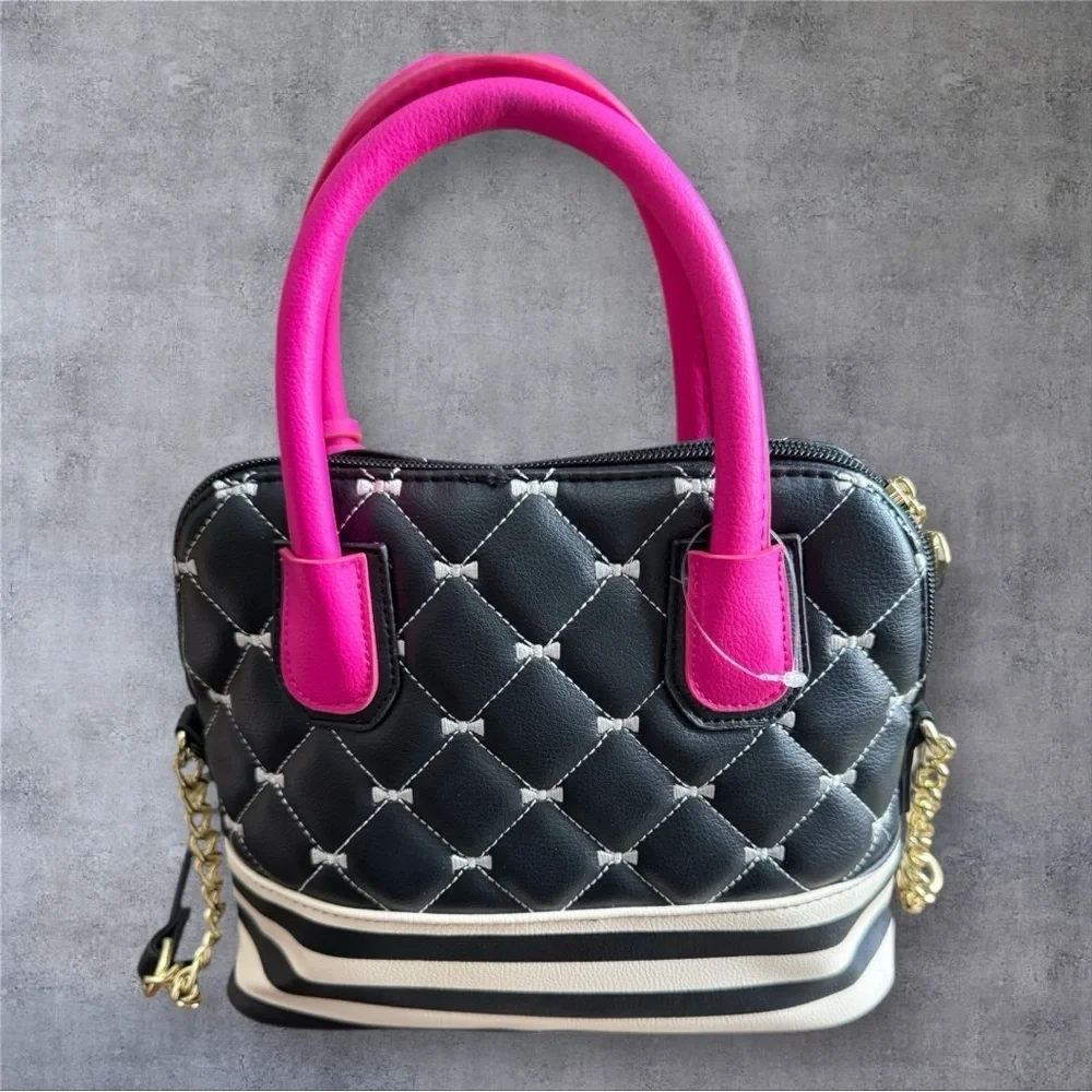 Betsey Johnson Luv Satchel Handbag  - NWOT
